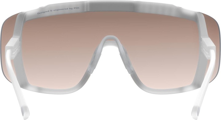 Actual product image Poc Devour sports glasses model 2024 (Transparent Crystal)