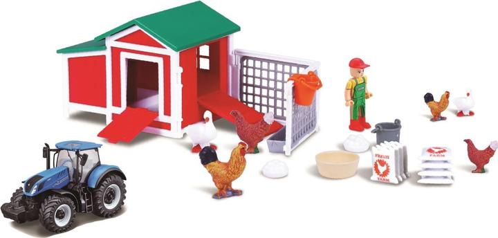 Image du produit Bburago Poulailler avec tracteur