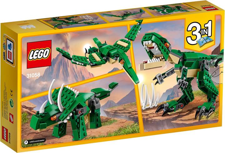 Produktbild LEGO Dinosaurier (31058, LEGO Creator 3-in-1)