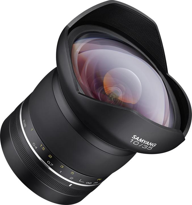 Actual product image Samyang XP 10mm f/3.5 Canon EF (Canon EF, APS-C / DX, full size)