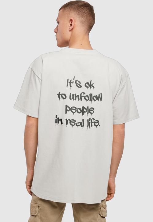 Produktbild Merchcode Unfollow front X Oversize Tee - 112215 (M)