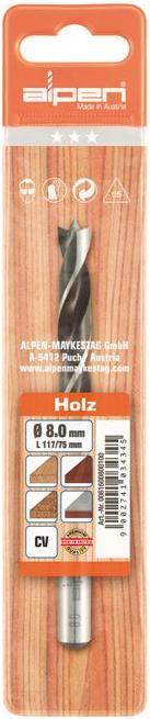 Actual product image Alpen wood twist drill (3 millimetres)