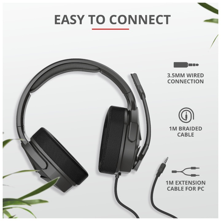 Actual product image Trust GXT 4371 Ward Multiplatform Gaming Headset (Cable)