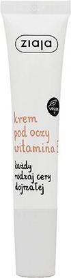 Actual product image Ziaja Cream Under Eyes From Vitamin E 15Ml (Eye Care Cream, Day, Day + Night, 15 ml)