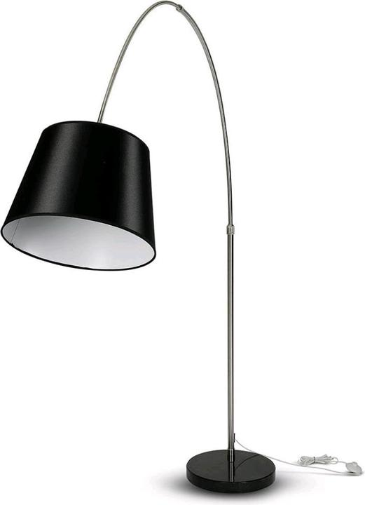 Produktbild V-TAC VT7451 LED Bodenlampe E27 Schwarz Lampen Schirm (E27)