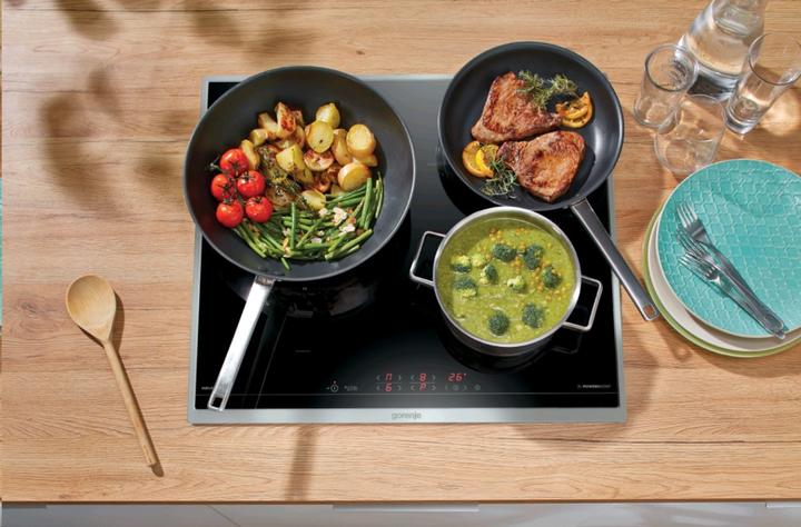 Produktbild Gorenje Gore Herd Black Steam SET Pyro A+ bk BPSX 6737 E06BG + IT 43 X