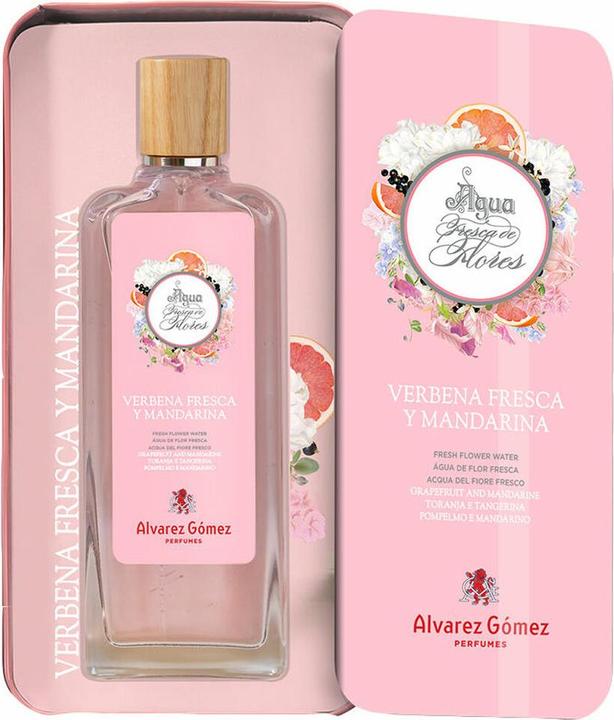 Actual product image Alvarez Gomez Alvarez Gómez Alv Gomez Agua Fresca De Flores Verbena y Mandarina 150ml Lata (Eau de cologne, 150 ml)