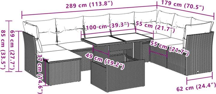 Produktbild vidaXL Callen