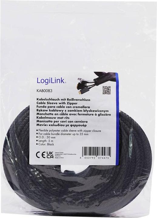 Productafbeelding LogiLink Kabelgoot (Kabeldoorvoer, 500 cm)