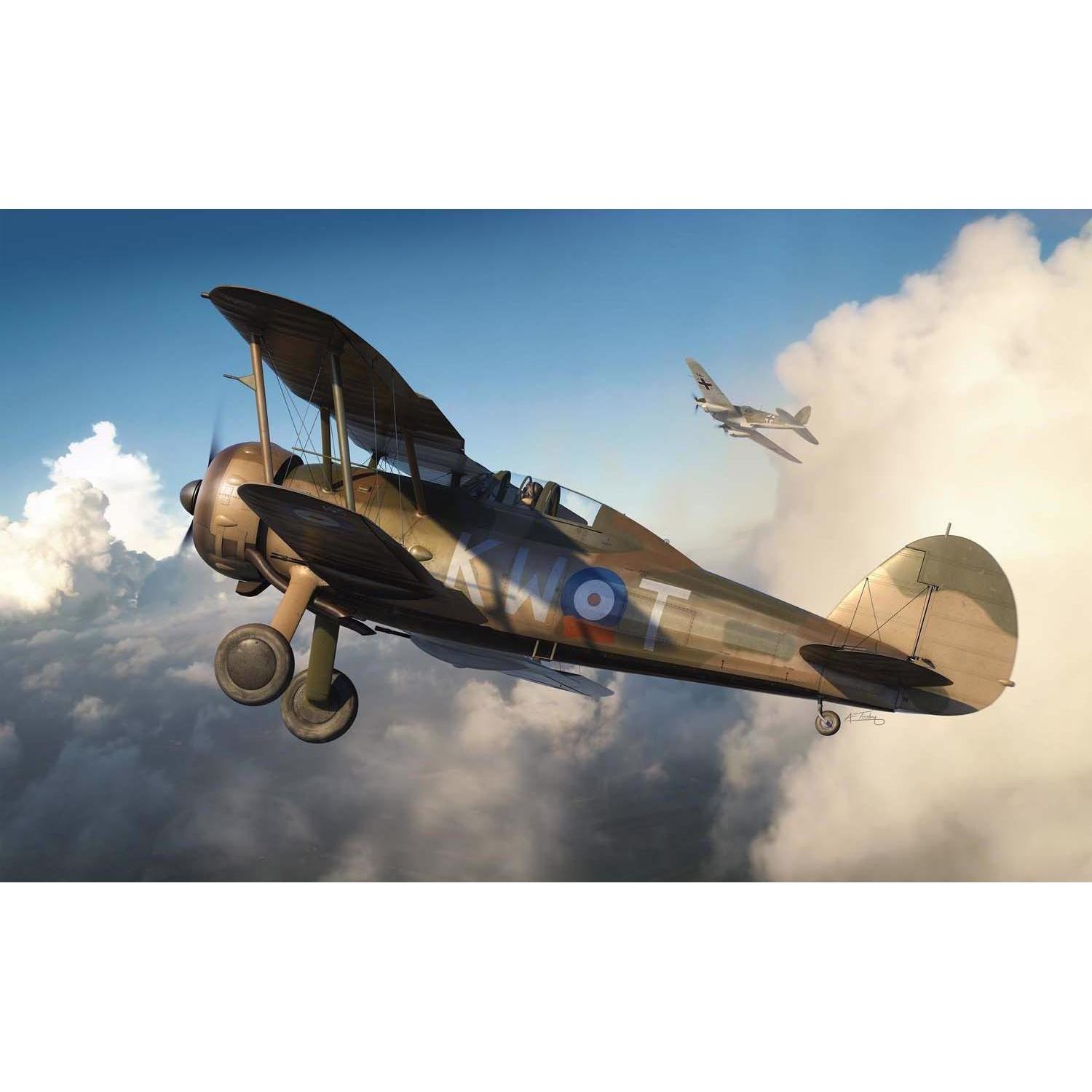 Airfix Bausatz Gloster Gladiator Mk.I/Mk.II 1:72