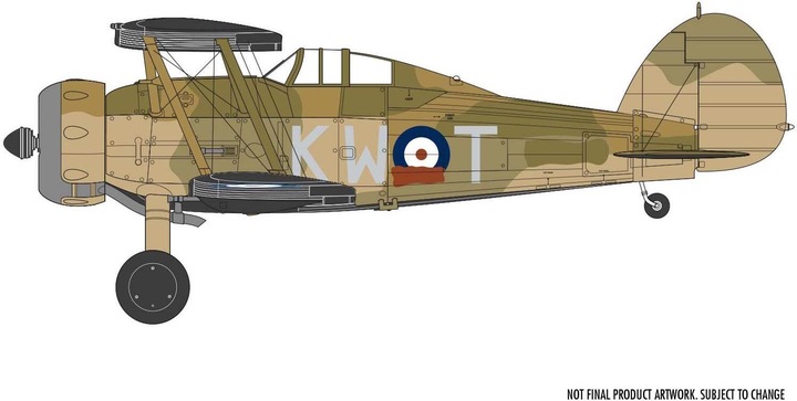 Immagine prodotto Airfix Kit Gloster Gladiator Mk.I/Mk.II 1:72