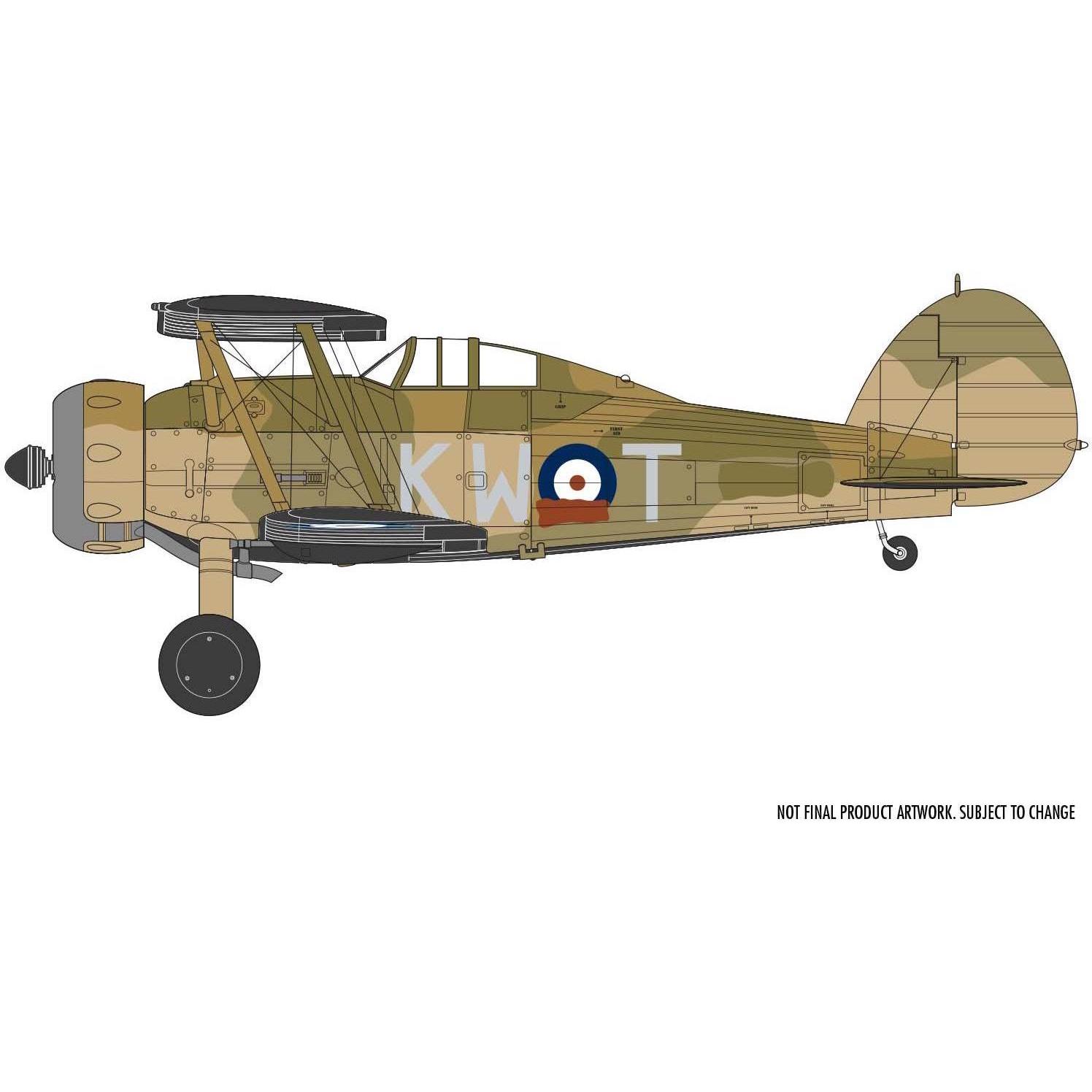 Thumbnail - Airfix Bausatz Gloster Gladiator Mk.I/Mk.II 1:72