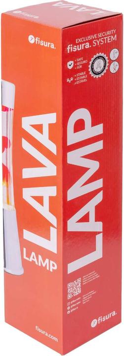 Immagine prodotto Fisura Lavalampe weiss/rot (E14)