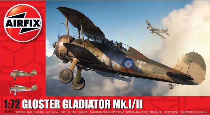 Immagine prodotto Airfix Kit Gloster Gladiator Mk.I/Mk.II 1:72