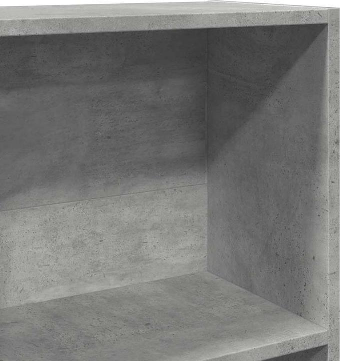 Image du produit vidaXL Bücherregal Regal Standregal Büroregal Aufbewahrungsregal Betongrau (40 x 24 x 176 cm)