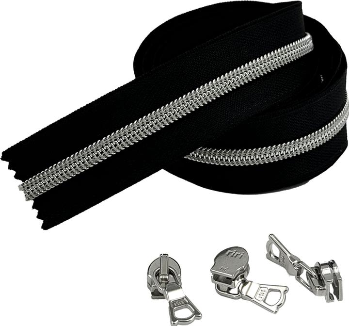 Schwarz, Silber