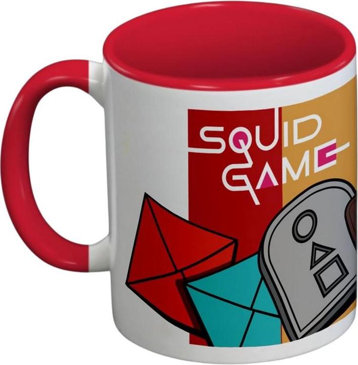 Immagine prodotto Squid Game Pentathlon Interno Bicolore Tazza (325 ml)