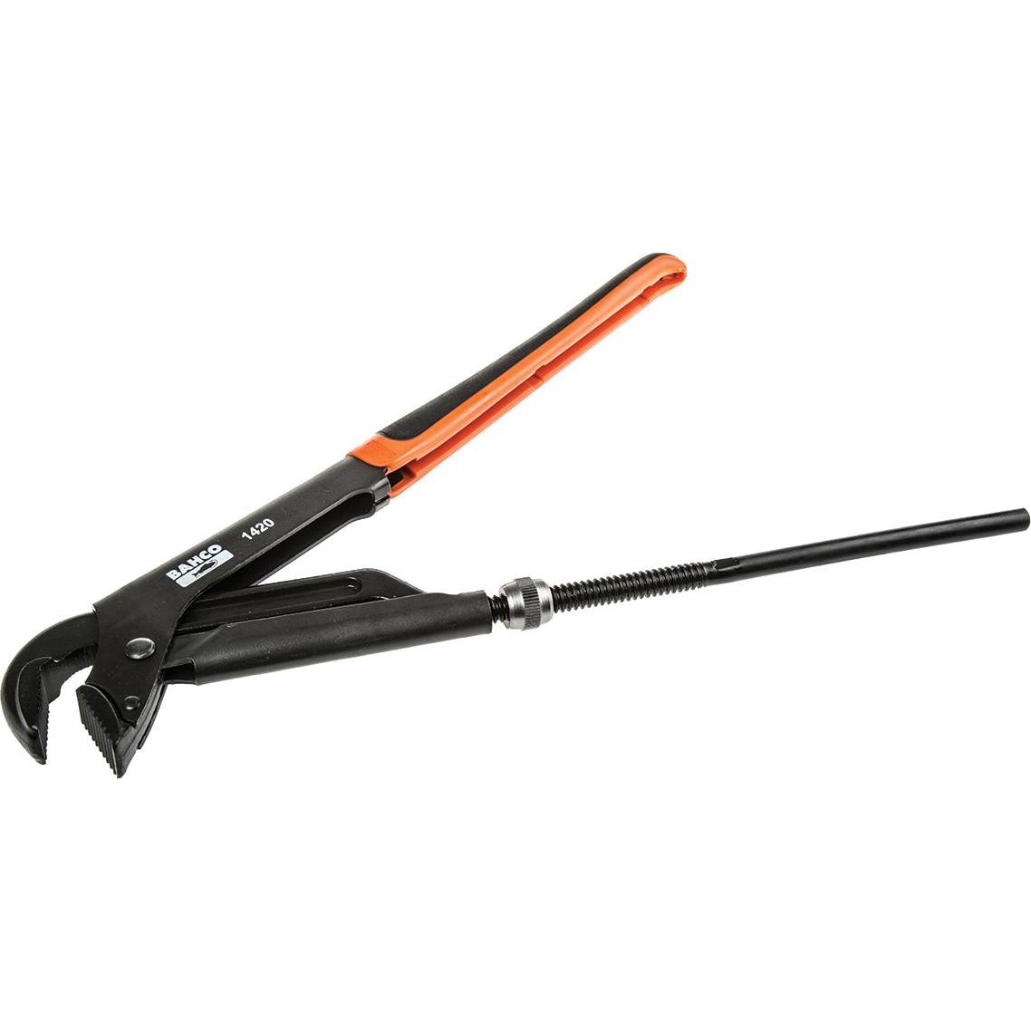 Thumbnail - Bahco, Zange, ERGO 1-1/2" Rohrzange, Schwedisches Modell, 90° 17" (430 mm)