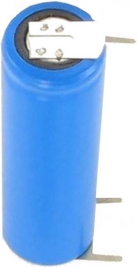 Actual product image AccuCell Battery Flat Top AA soldering lug 3-er Print + / -- (AA)