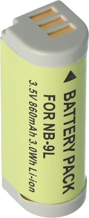 Actual product image AccuCell Akku Canon NB-9L, Canon IXUS 1000 HS (Camera battery)