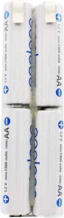 Actual product image Sanyo Akku Eneloop AA Stange L2x2 4,8/2000 mit LF-U (4.80 V, 2000 mAh)