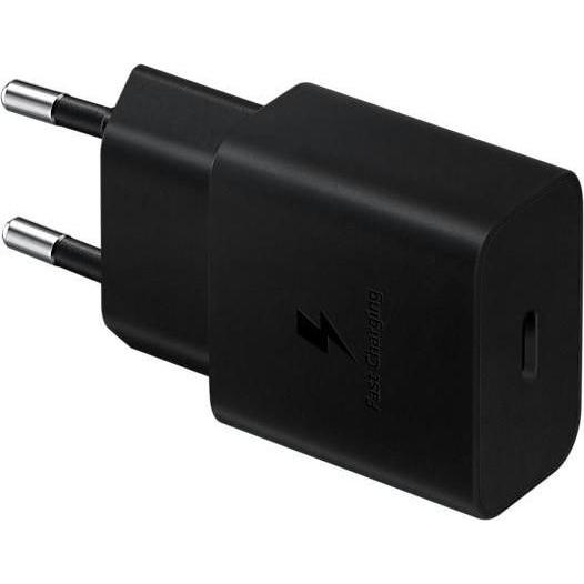 Samsung EP-T1510EBE USB-C 15W Travel Charger Black (OOB Bulk) (15 W), USB Ladegerät, Schwarz