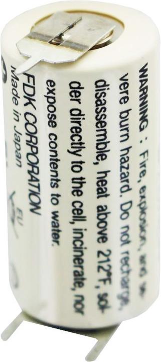 Actual product image Sanyo Battery CR17335SE 3 print terminals, 1 print on +pole, 2 print on -pole (1 pcs., AA, 1800 mAh)