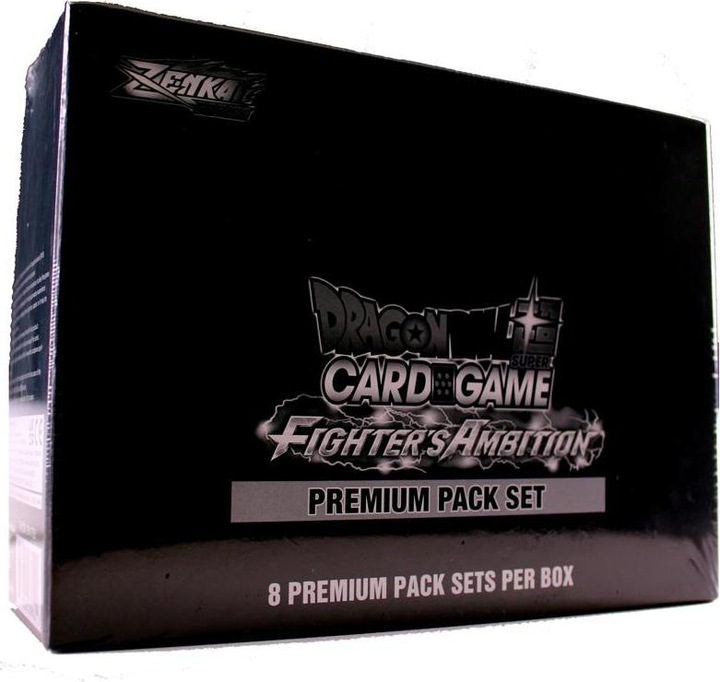 Dragon Ball Super Premium Pack Set Zenkai Series 02 Fighter's Ambition PP10 - Super Card Game - EN (English, Booster display)
