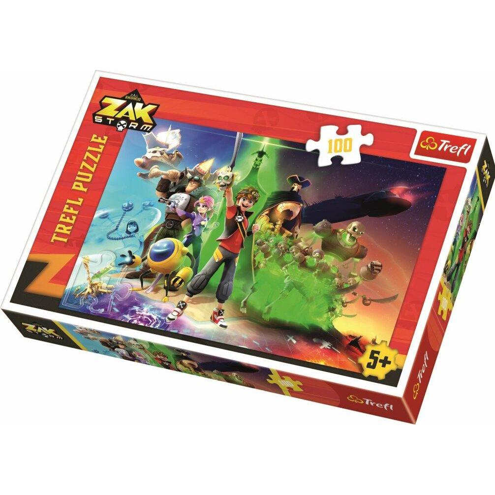 Trefl Puzzle Zak Storm: Eroberung der Meere 100 Teile (100 Teile)
