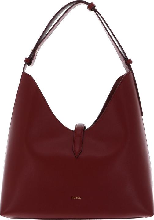 Produktbild Furla hobo bag goccia m in leather color cherry