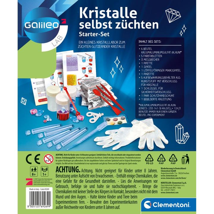 Immagine prodotto Clementoni Galileo: Cristalli Starter Set