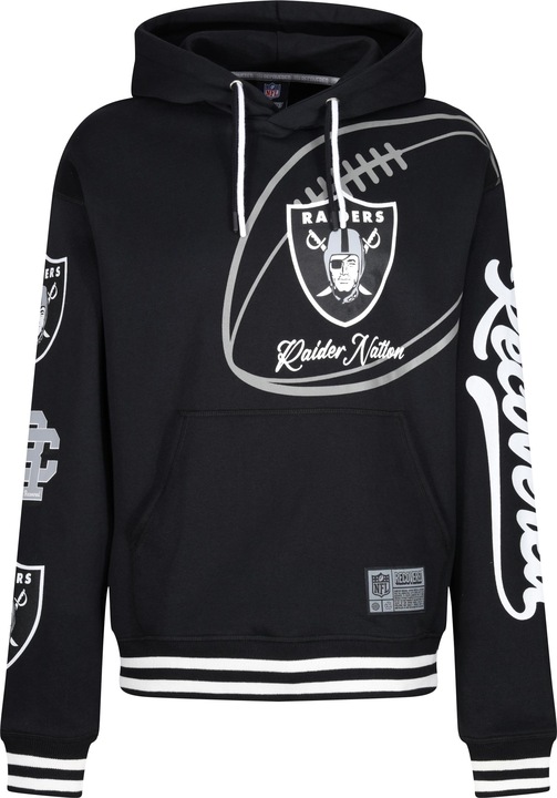 Immagine prodotto Recovered Re:covered Felpa con cappuccio in pile - PATCHES Las Vegas Raiders - M (M)