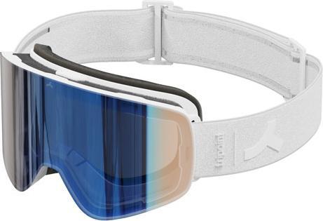 bianco opaco, Marrone/Blu Multi