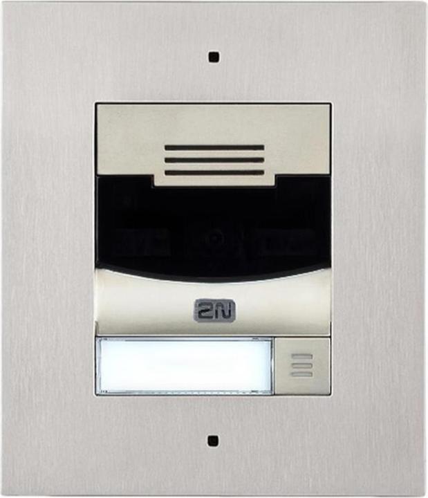 2N IP Türstation IP Solo ohne Kamera, Wandmontage, silber (Kabelgebunden)