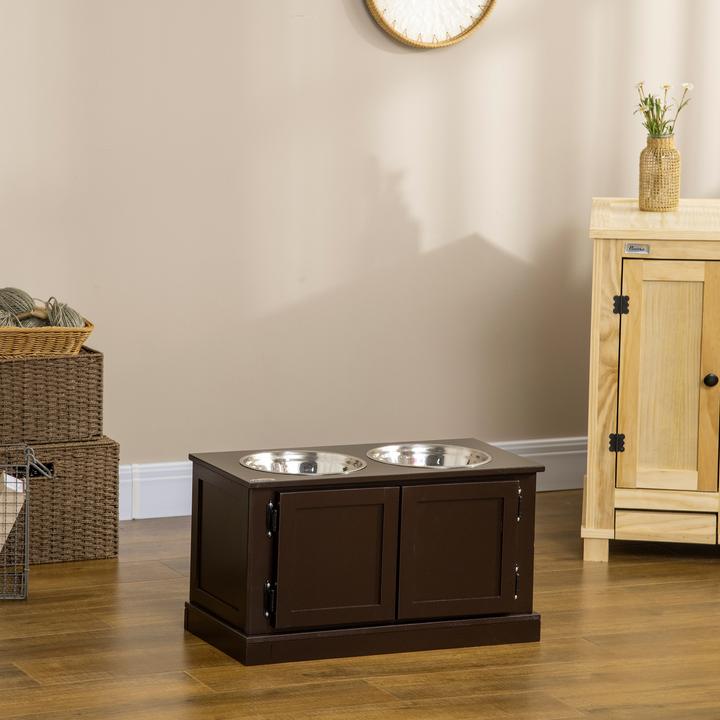 Produktbild PawHut Erhöhter Futternapf mit Stauraum im Inneren (60 l)