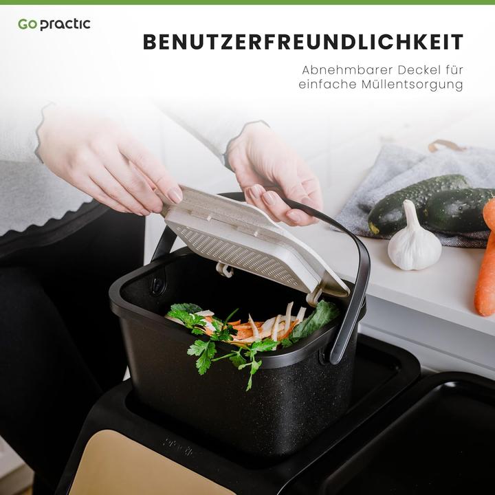 Immagine prodotto Go Practic Cestino per i rifiuti organici (4.50 l)