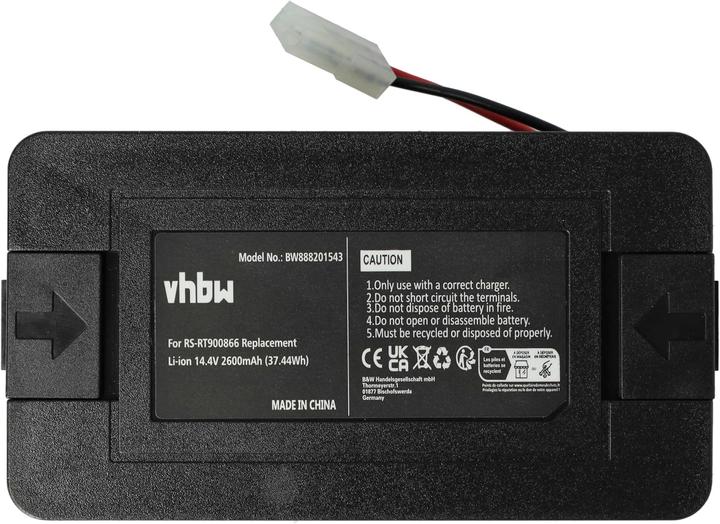 Actual product image Vhbw Ersatzakku für Rowenta RS-RT900866 Heimroboter (2600mAh, 14,4V)