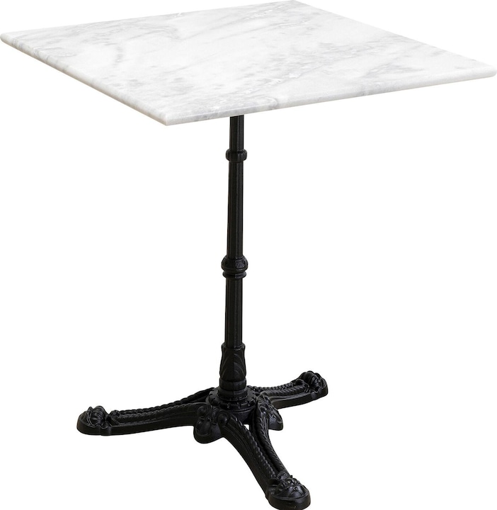 Produktbild Kare Design Bistrotisch Kaffeehaus Square Weiss 60x60cm (60 x 60 cm)