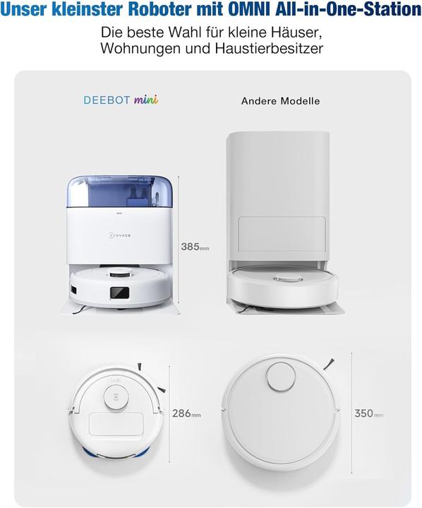 Produktbild Ecovacs Mini (9000 Pa, Wischpads (rotierend))