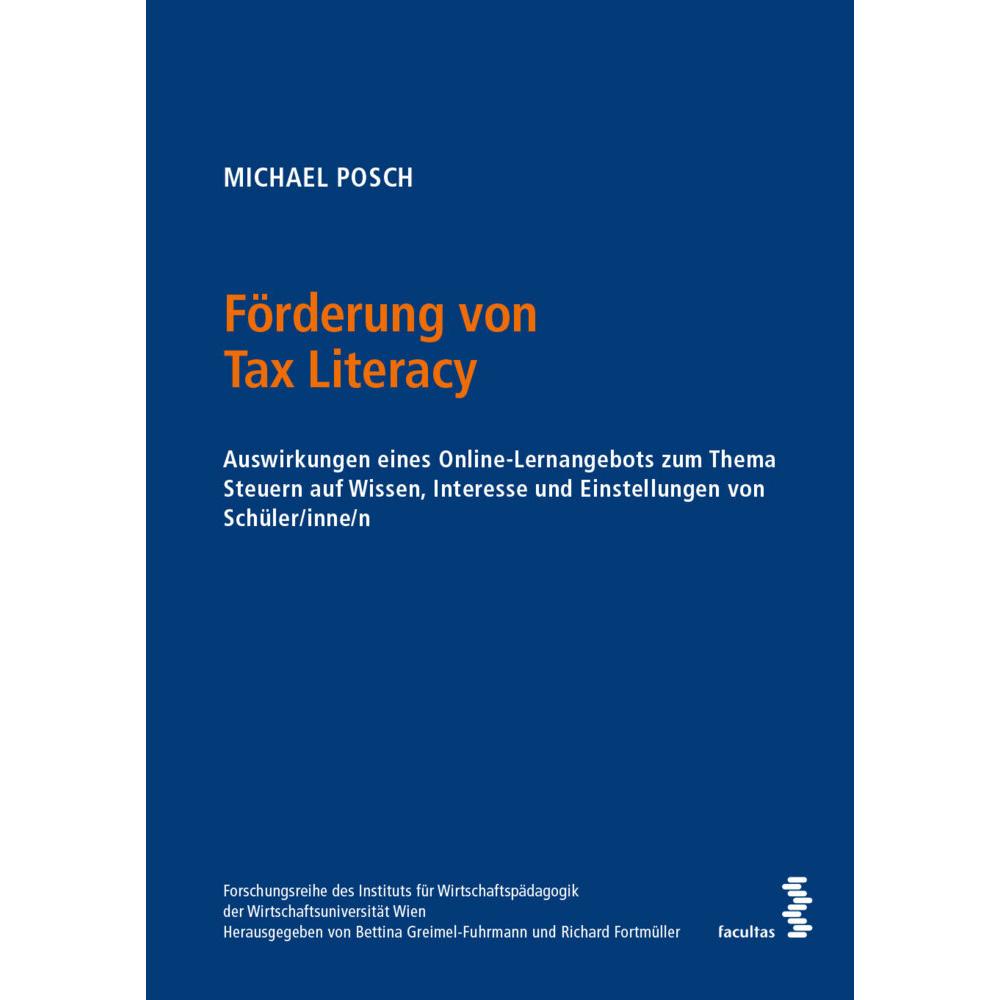Posch:Förderung von Tax Literacy, Fachbücher