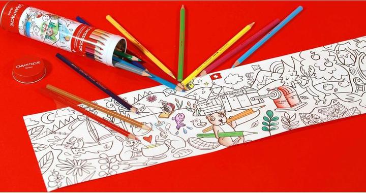 Immagine prodotto Caran d'Ache Swisscolor Metalldose Farbstifte (18x)