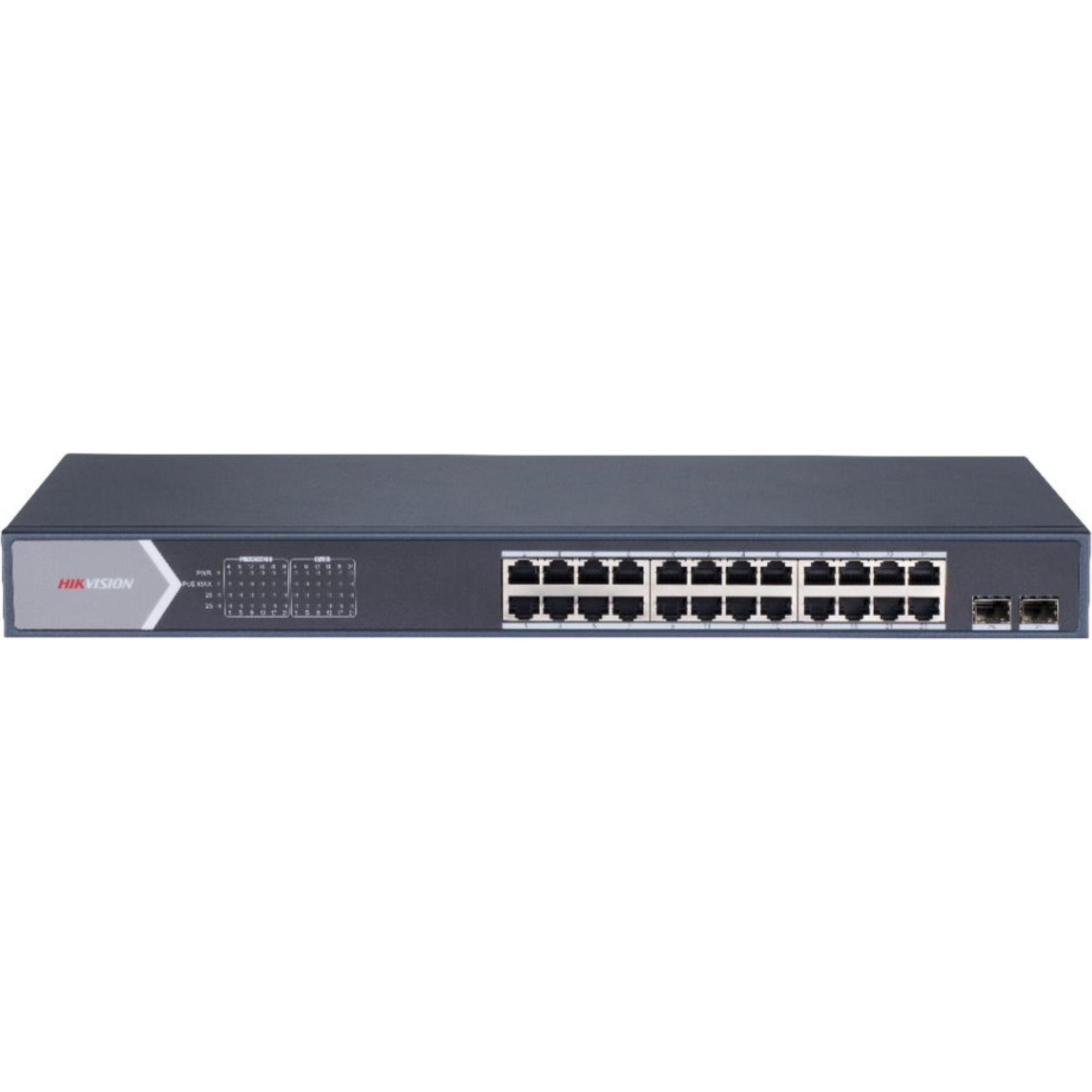 Hikvision DS-3E1526P-SI (24 Ports), Netzwerk Switch