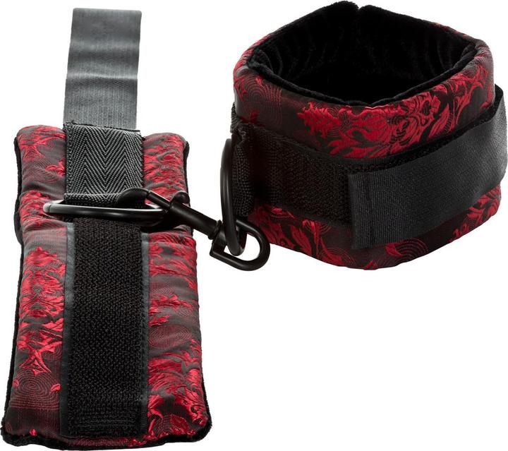 Actual product image CalExotics Breathable ball gag with handcuffs