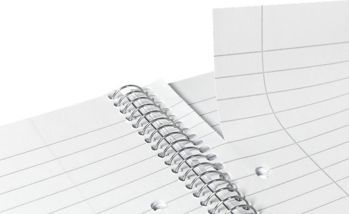 Produktbild von Notizblock A5 liniert, 80 Blatt, Blau, 5 Stück (A5, Liniert, Kein Einband)