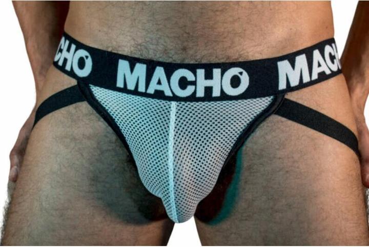 Produktbild Macho Underwear MACHO - MX26X1 JOCK NET WEISS M (M)