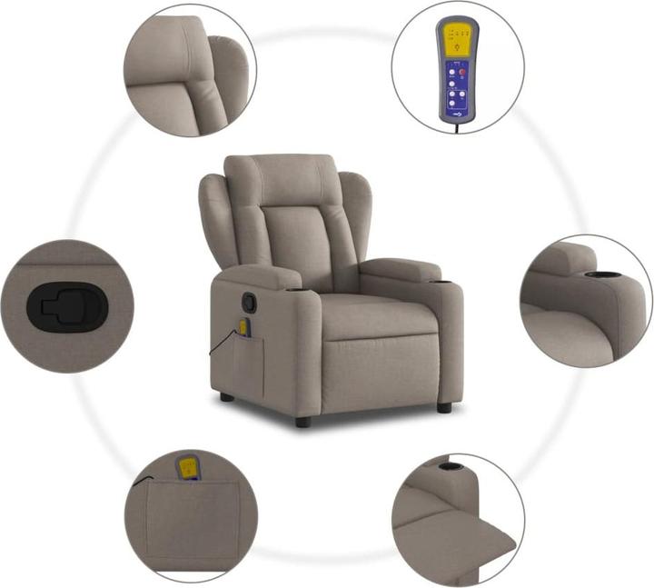 Produktbild vidaXL Massage-Relaxsessel