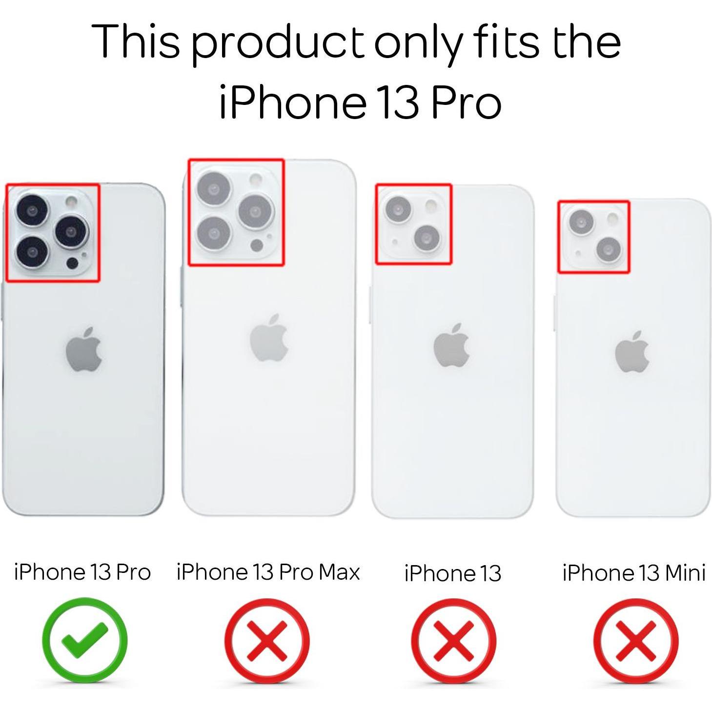 Thumbnail - Nalia Klare Handyhülle (Apple iPhone 13 Pro), Smartphone Hülle, Transparent