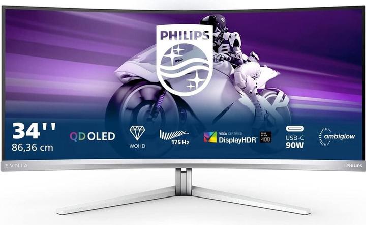 Image du produit Philips Evnia 34M2C8600 (3440 x 1440 pixels, 34")