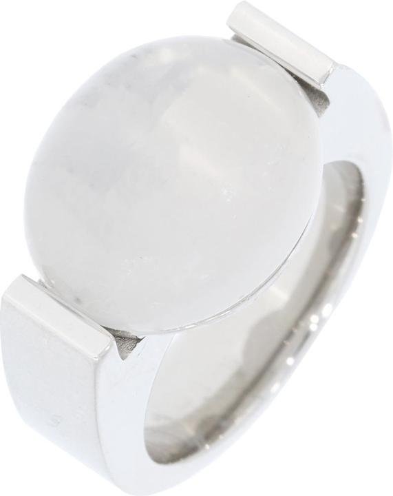 Produktbild Xen Ring mit 15x12 mm grossen Quarz hell (50)