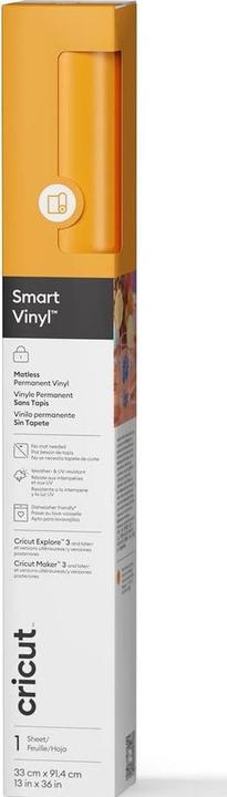 Actual product image Cricut Smrtvnl P Maize Yellow 13 In X 3 Ft